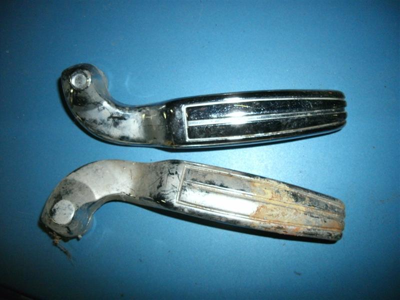 1968 cutlass and 442 oldsmobile inner door handle pulls