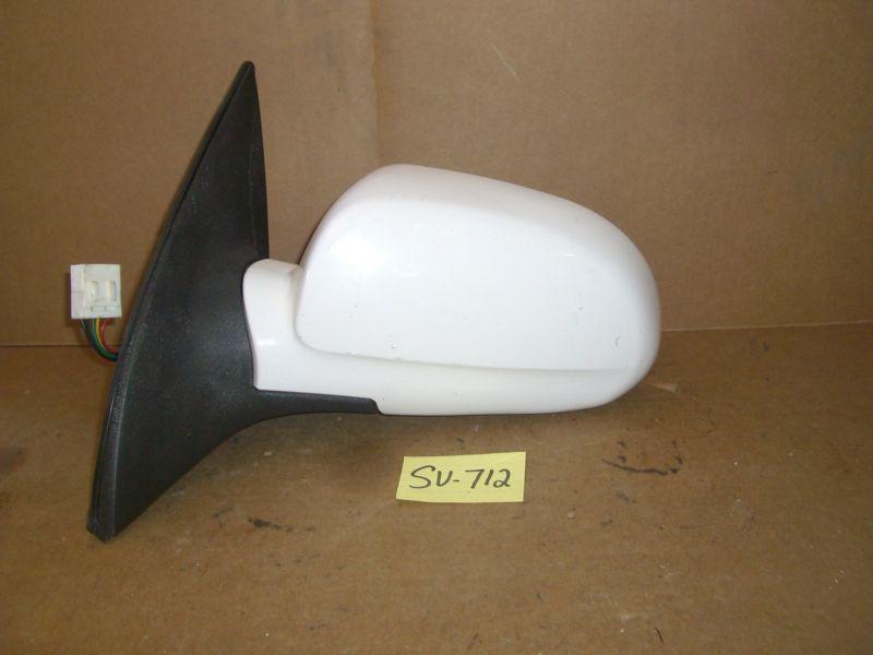 04-08 suzuki forenza left hand lh drivers side view mirror heated glass