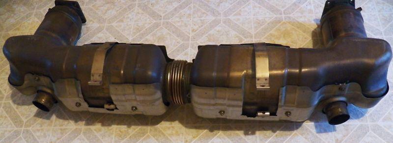 Porsche 996 911 twin turbo boysen exhaust made in germany # 99711120471