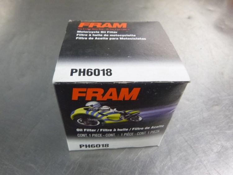 Fram motorcycle oil filter ph6018