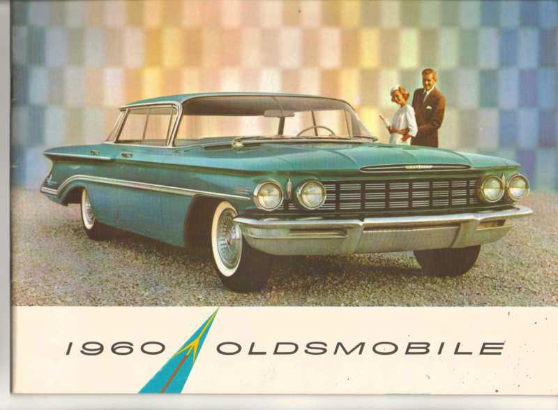 1960 oldsmobile brochure with free shipping to 48 states