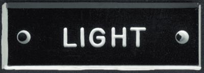 Bernard engraving ip011 nameplate-light pkg/5