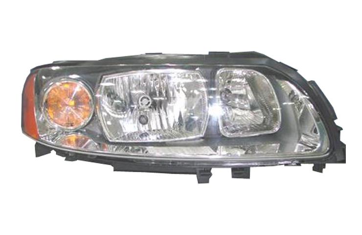 Right passenger side replacement headlight halogen type 05-09 volvo s60 4dr