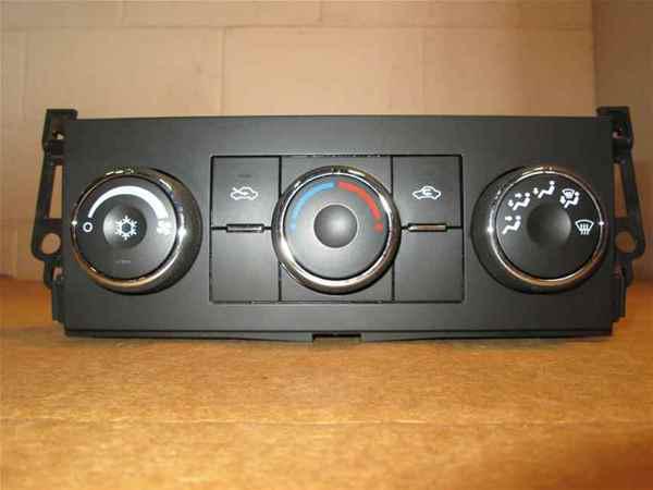 08 09 sierra silverado 1500 climate ac heater control