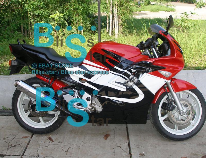 Abs fairing with tank bodywork plastic kit fit honda cbr600 f2 1991-1994 35 w2