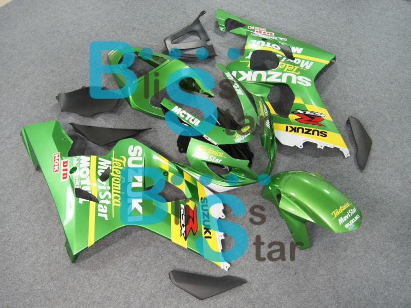 Injection fairing kit fit gsxr600 gsxr750 gsx-r600 gsx-r750 w11 2004-2005 8