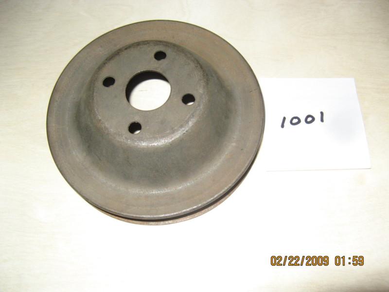 Nos 633734 fan pulley 1932-50 mopar most chrysler, dodge, plymouth, des & trucks