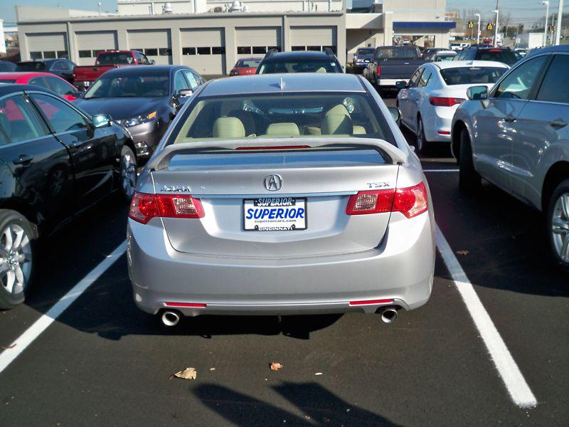 2013 acura tsx spoiler - custom style