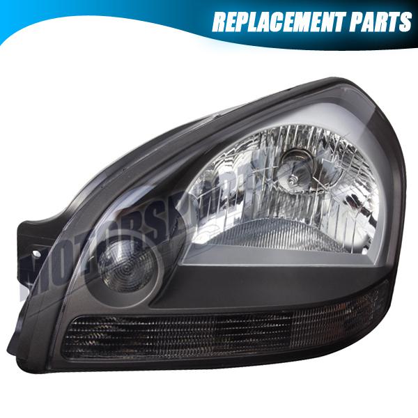 Driver side headlight lamp for 05-09 hyundai tucson left hand light assembly