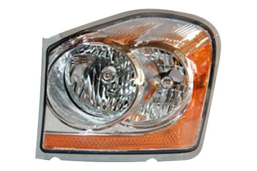 Tyc 20-6518-00-1 - 2004 dodge durango left replacement headlight assembly