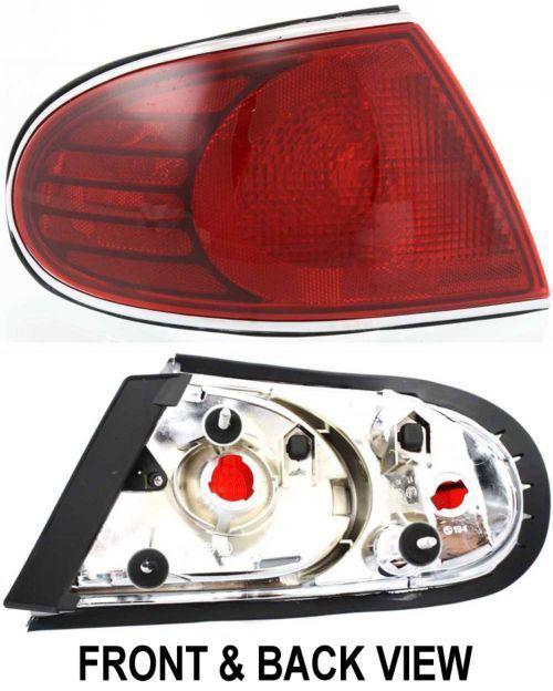 Tail light brake lamp rear lens & housing passenger's right side rh