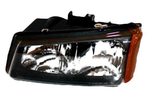 Tyc 20-6386-00 - 2003 chevy silverado left replacement headlight assembly