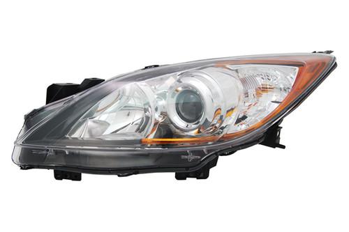 Tyc 20-9086-01 - 2010 mazda 3 bbm4 51 0l0f left replacement headlight assembly