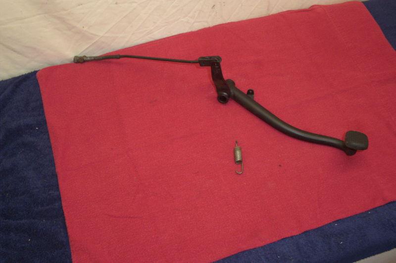 77 honda z50 z 50 k5 mini trail oem original rear brake pedal assembly