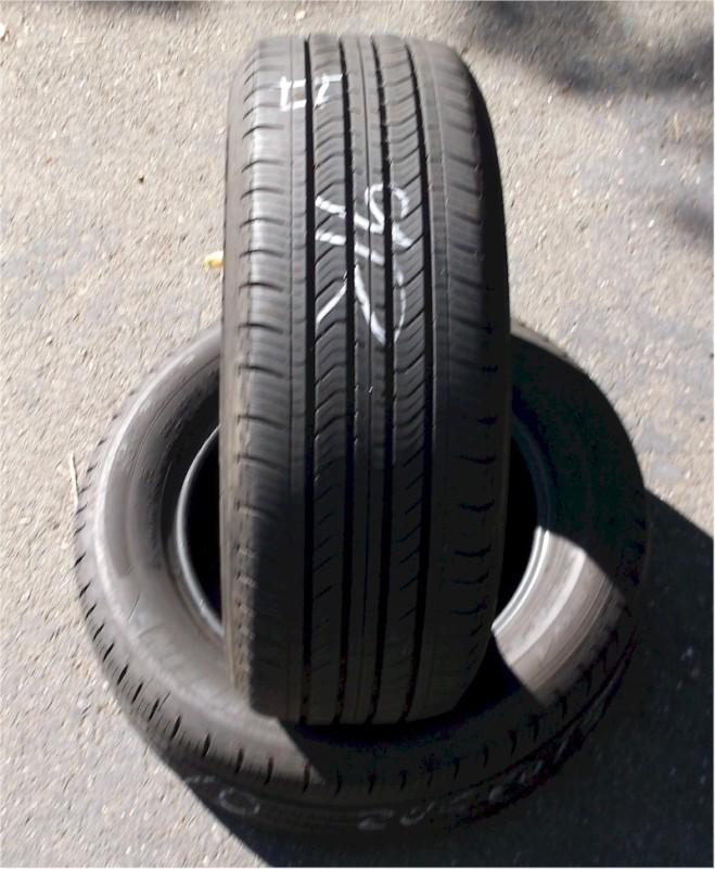 2 michelin   blackwall  used tires, p205-60-r15