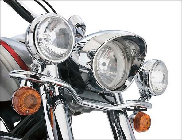 Cobra light bar chrome honda vtx1800c 2002-2009