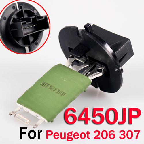 Heater blower motor resistor for peugeot 206 307 citroen xsara picasso 6450jp