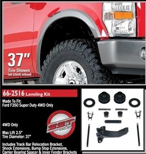 Ready lift 2.5in leveling kit ford f-350 08-10 66-2516