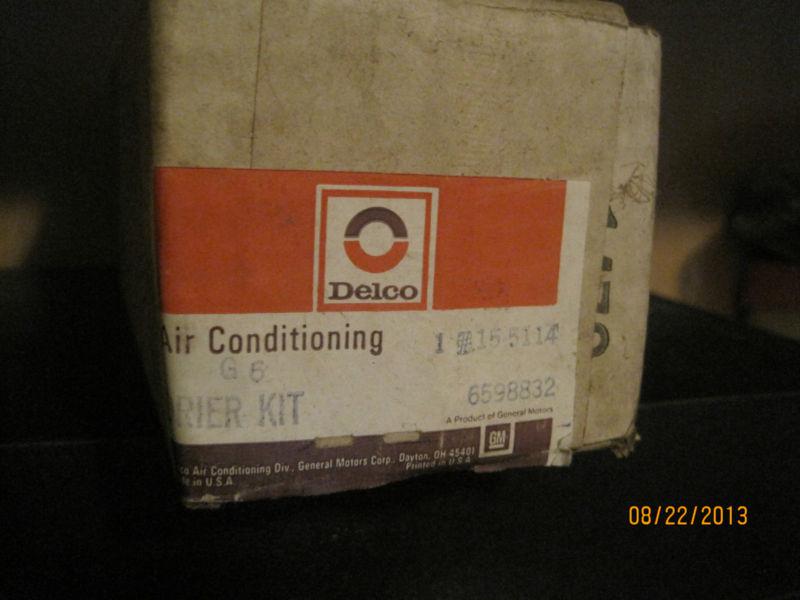 Vintage delco air conditioning drier kit...nos