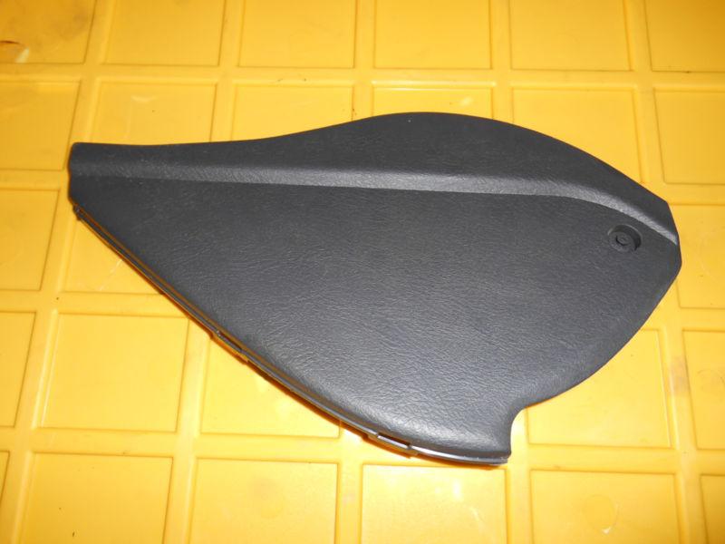 96-00 honda civic ex left front end dash cover trim dark gray #d-13