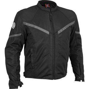 New firstgear rush mesh motorcycle jacket black