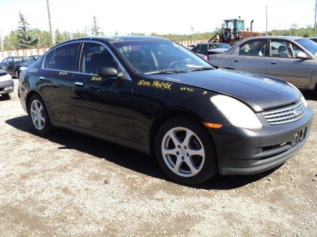 03 04 infiniti g35 windshield wiper mtr 4 dr sdn