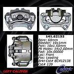 Centric parts 141.62192 front left rebuilt caliper with hardware