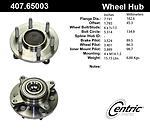 Centric parts 407.65003 front hub assembly