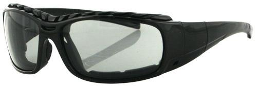 Bobster sunglasses gunner black w/photochromatic lens bgun001