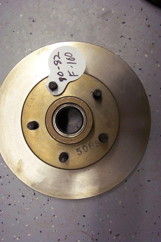 1980 1981 1982 ford f-100 front disc brake rotor