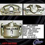 Centric parts 142.40085 front right rebuilt caliper with pad