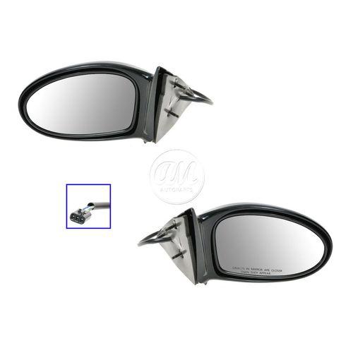 02-03 pontiac grand am power side view mirrors lh & rh pair set of 2 new