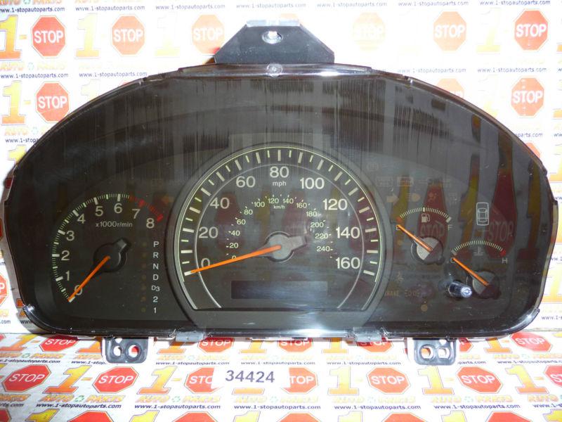 03 04 05 06 07 honda accord lx 4dr 4cyl speedometer instrument cluster 197k oem