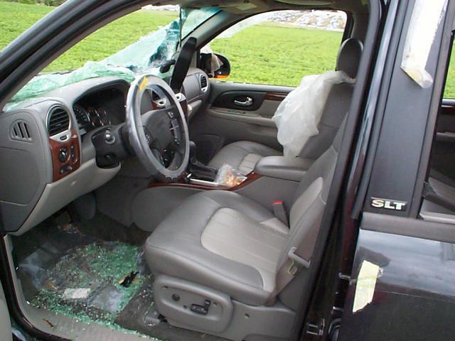 2003 gmc envoy xl 10 miles steering column 237403