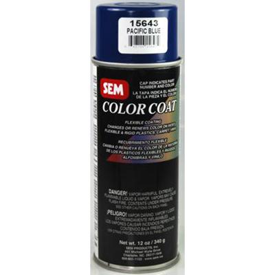 Sem color coat pacific blue vinyl spray auto paint
