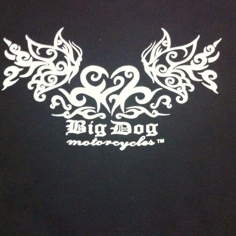 Big dog motorcycles , ladies black color , sweatshirt size m, new