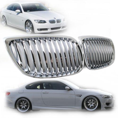 2007-2009 bmw e92 / e93 328i / 335i / m3 chrome front kidney grilll