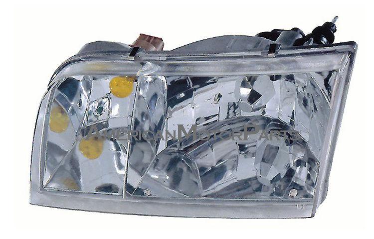 Passenger side replacement headlight 98-07 ford crown victoria - f8az13008aa