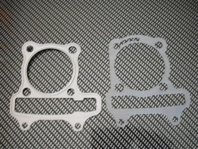 Scooter 150cc gy6 57.4mm head and cylinder gaskets long or short case  