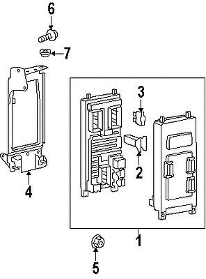 Land rover lr003737 genuine oem factory original fuse