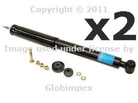 Mercedes w202 shock absorber rear sachs-boge new (2) + 1 year warranty