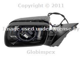 Bmw e46 door mirror with motor heated left oem + 1 year warranty