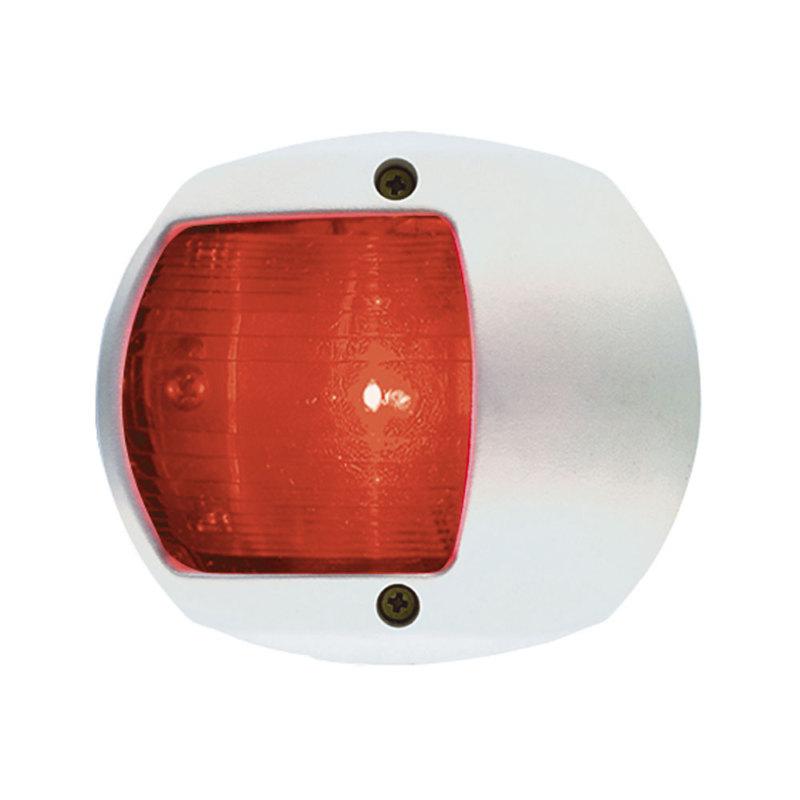 Perko led side light - red - 12v - white plastic housing 0170wp0dp3