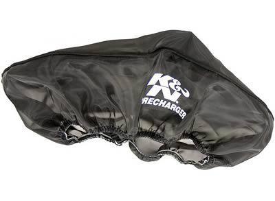 K&n air filter wrap precharger black round universal 14.00" dia 3.00" height ea