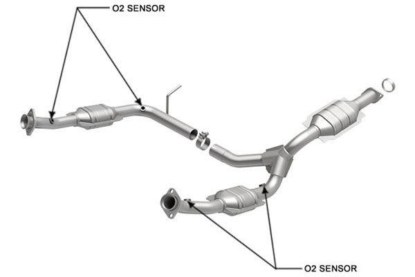 Magnaflow catalytic converters - 50 state california legal - 458030