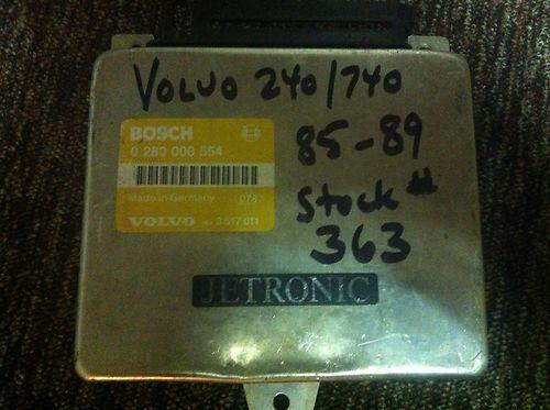 Volvo 240/740 1985-1989 ecm 3 517 011 stock #363