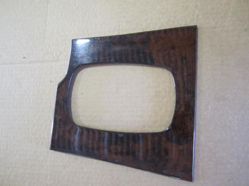 Audi a8 97-99 1997-1999 console deck shift bezel wood oe