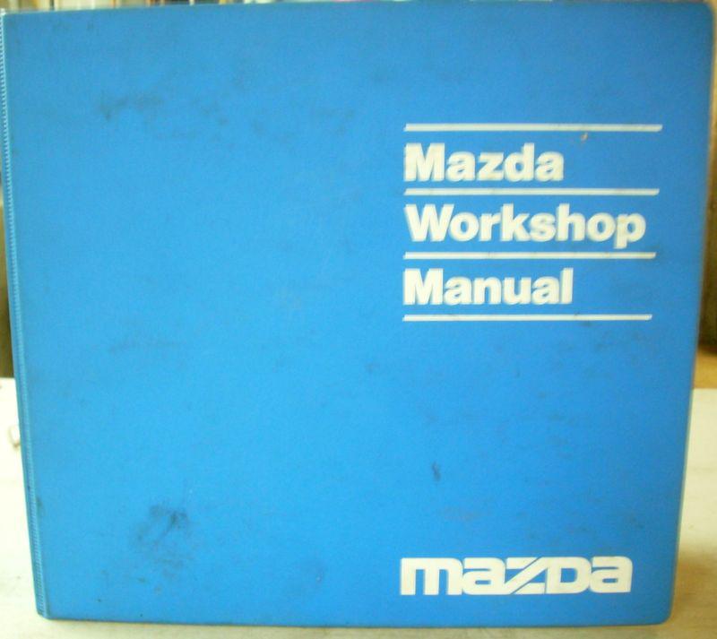 1993 93 mazda mpv van workshop shop service repair manual book &additional info