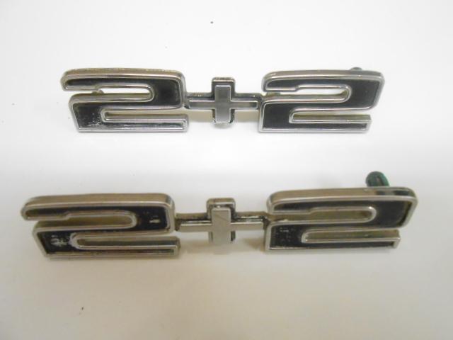 1970 's chevrolet monza 2+2 emblem set 72 73 74 75 