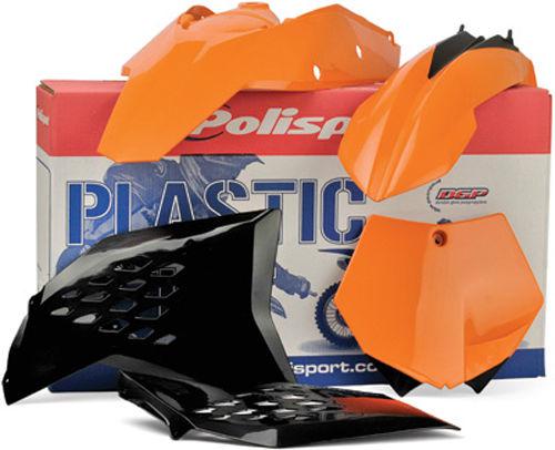 Polisport plastic kit - oe orange  90408